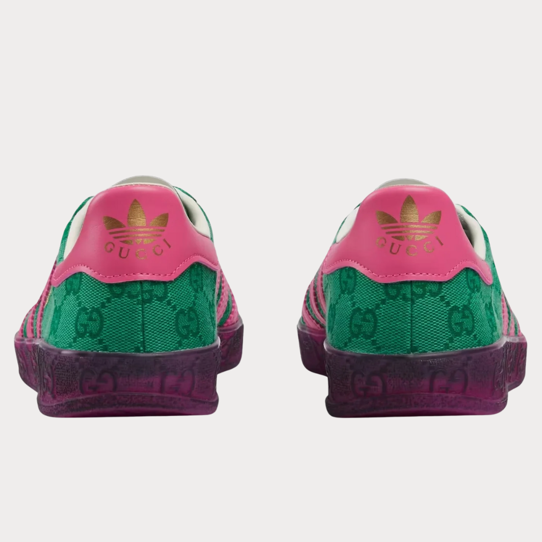 Adidas (WMNS) x Gucci Gazelle 'Green GG Monogram'